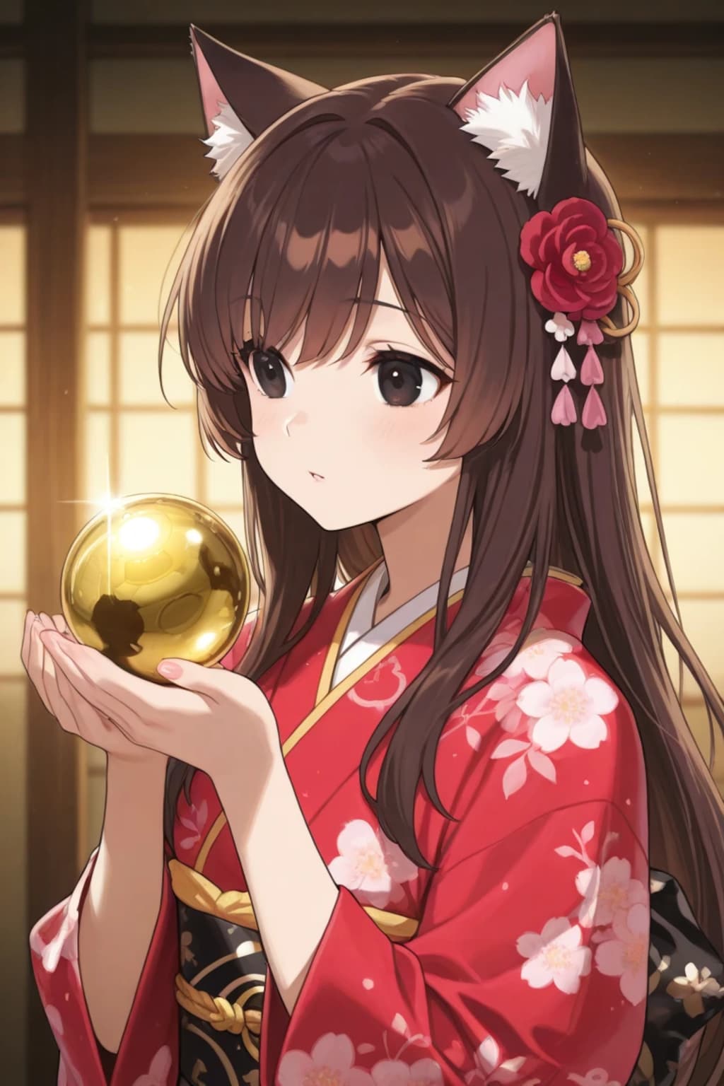 お昼のゴールデンボール