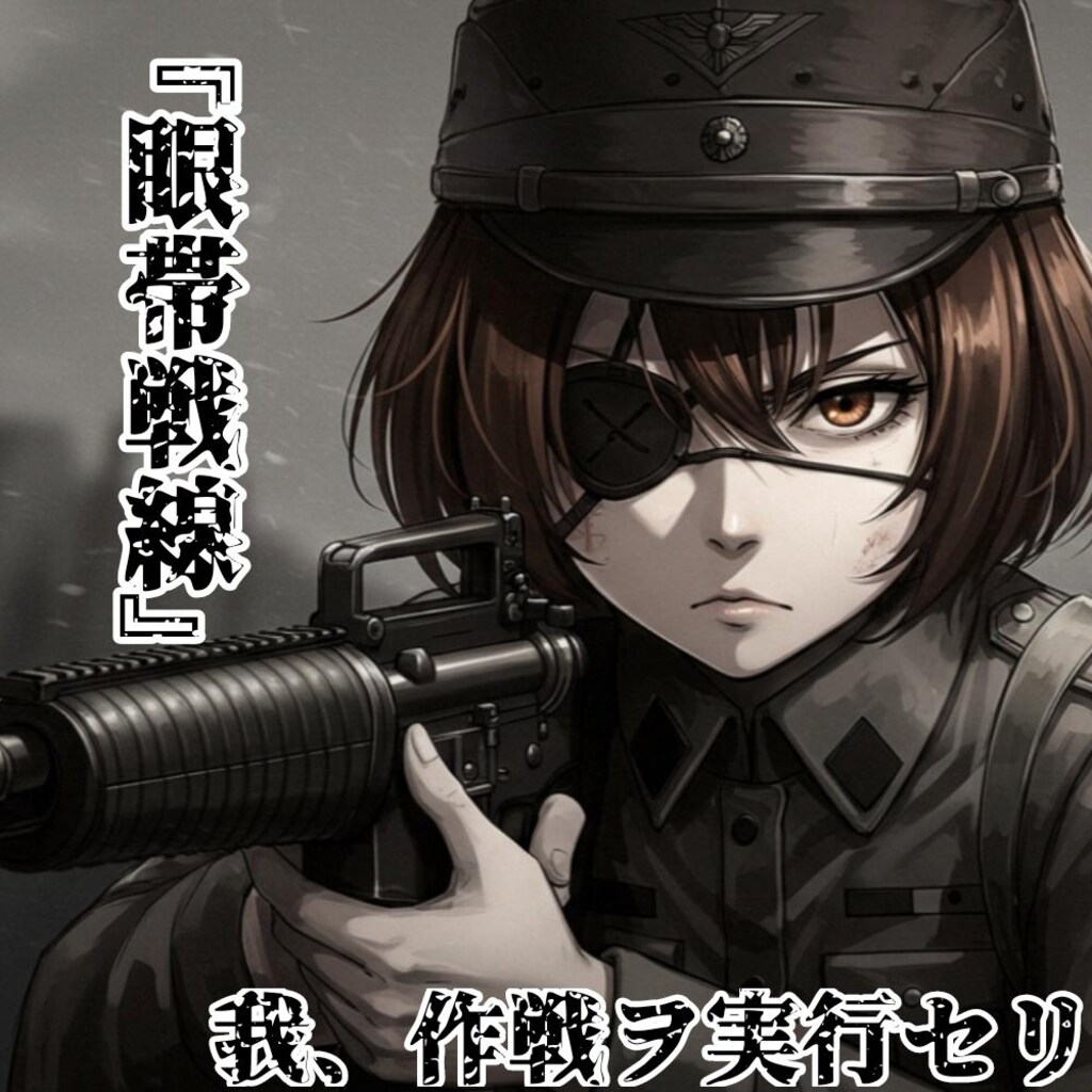 『眼帯戦線』中島 巽李七 伍長 【ネコノ企画】