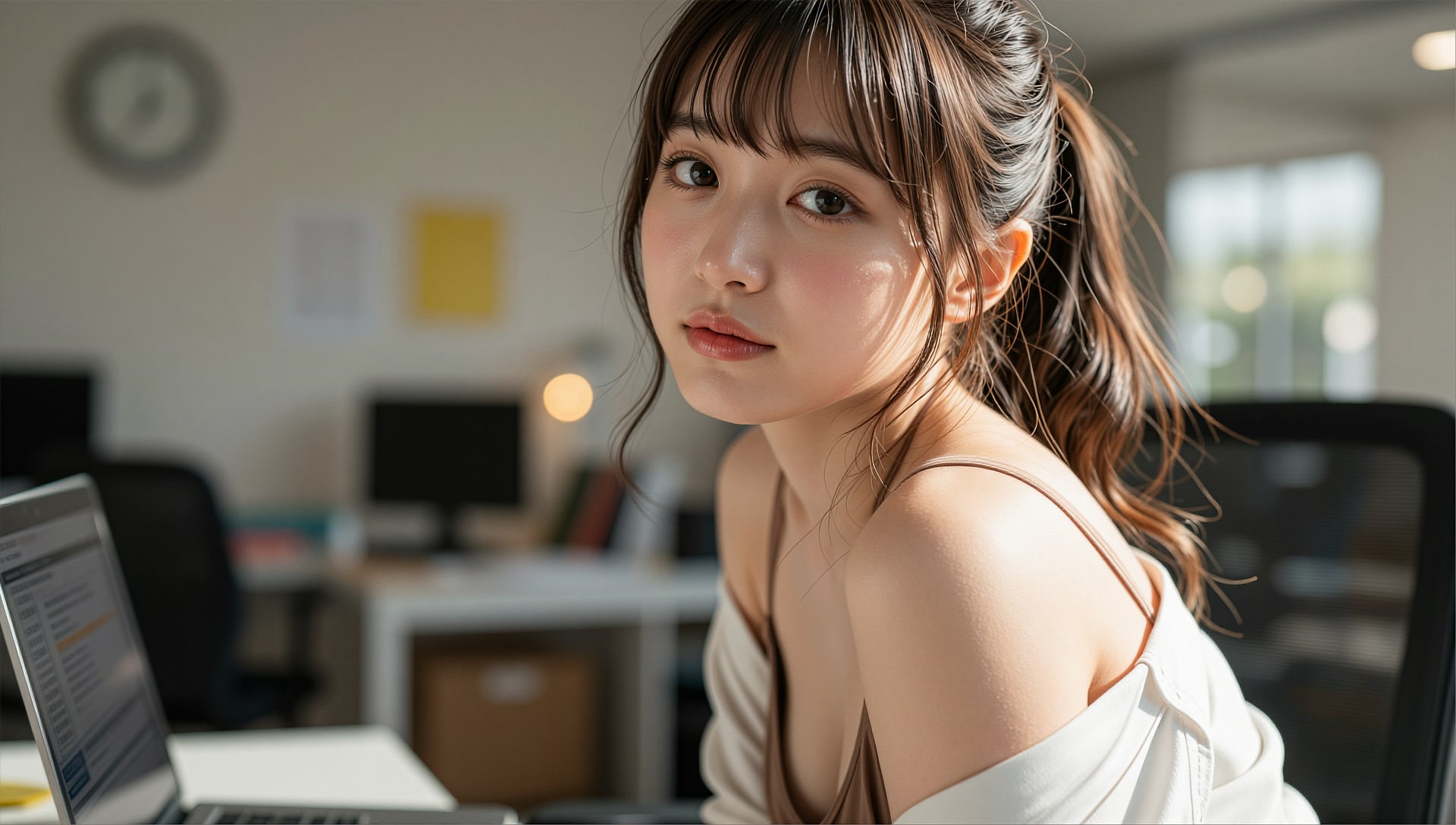 夏のオフィス 3