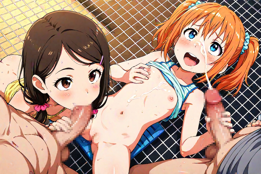 [12枚] 「人々が欲望のままに生きている・・なんて素敵！ご主人さまはこんな光景を夢見て世界を征服なさったのね！あたしも交ぜてもらおーっと♪ イクぅうううう♥」（堕ちたレオタード９）