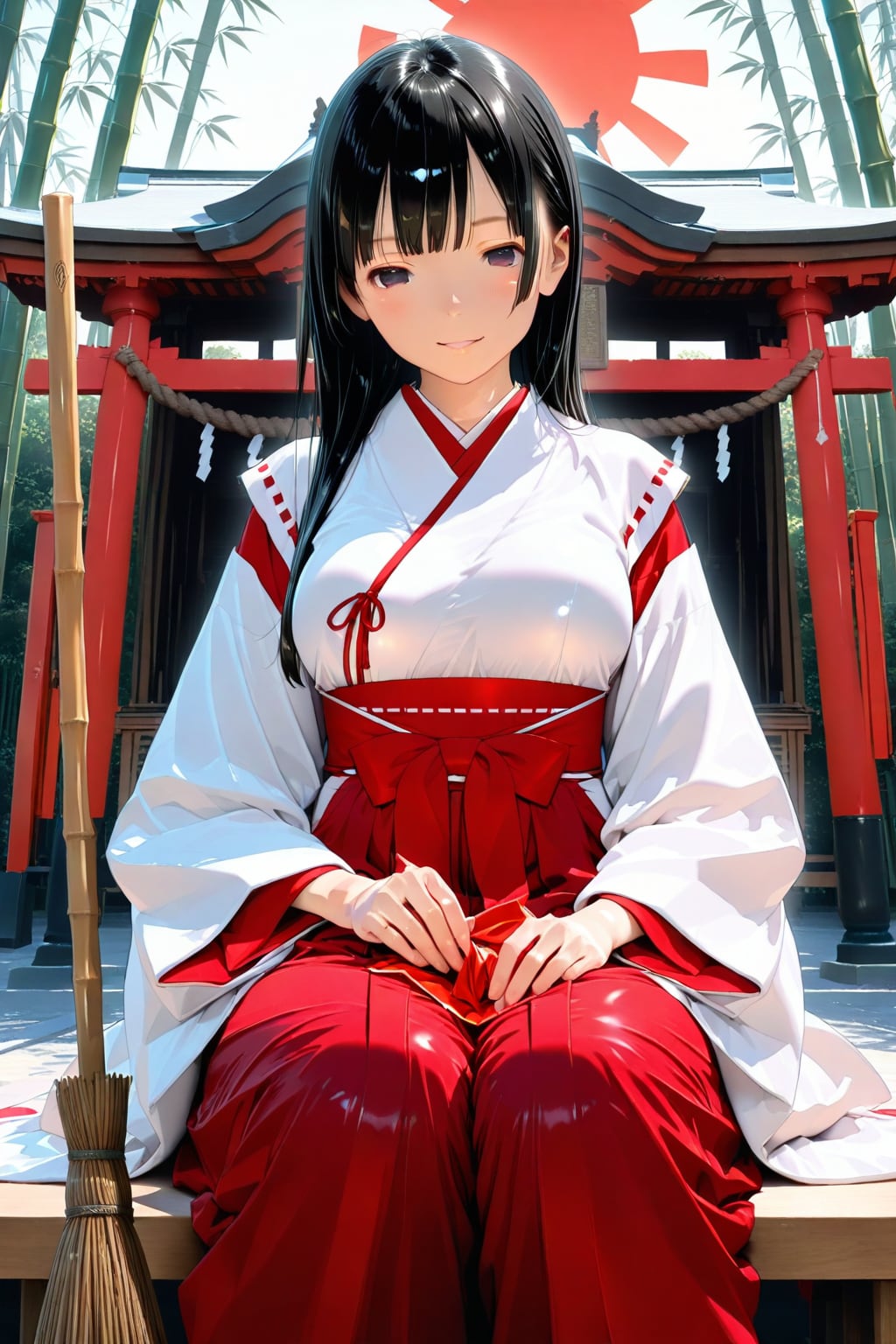 過去作より巫女さん