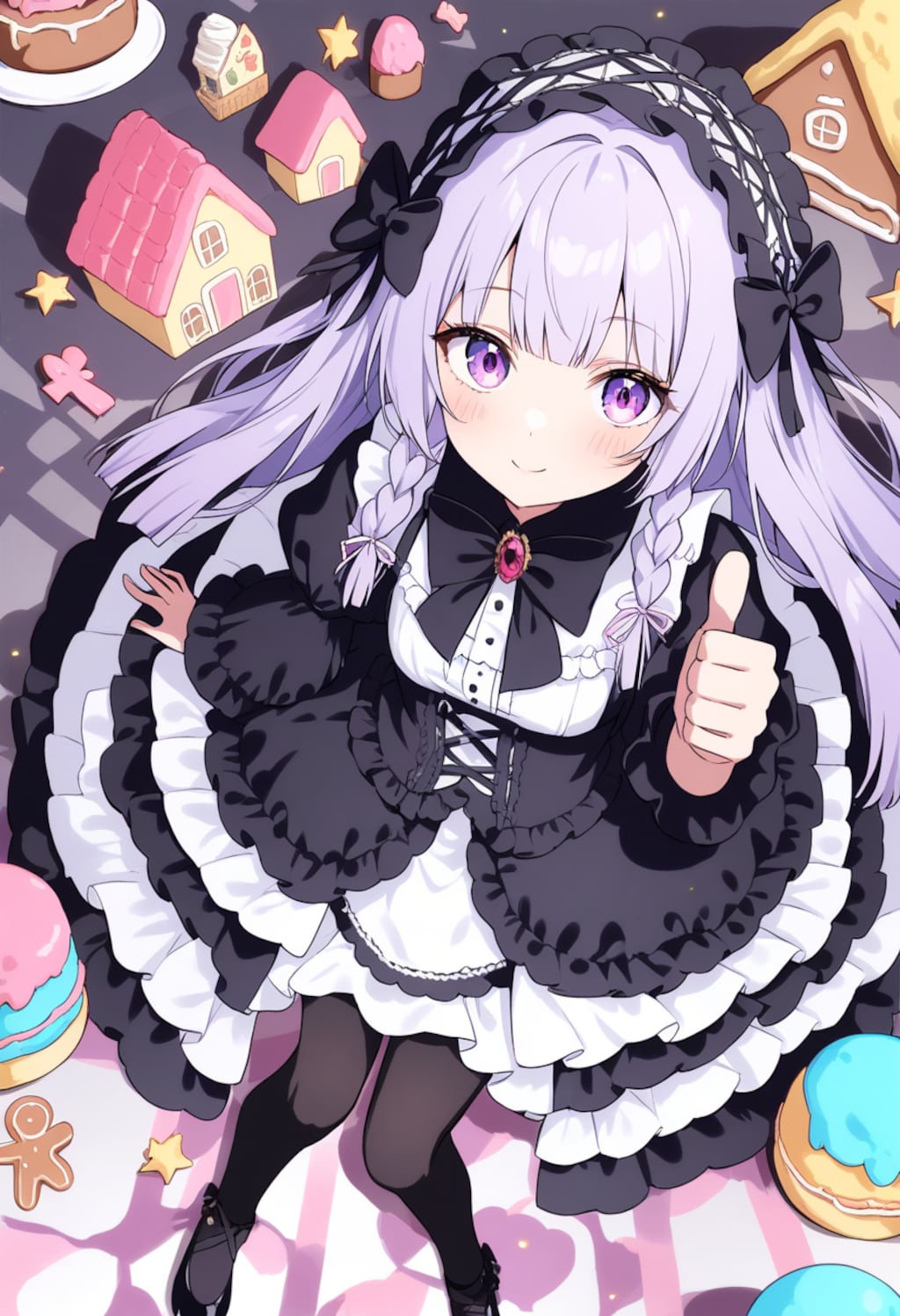 おかしーのいえー♪つまり、あまいー♪