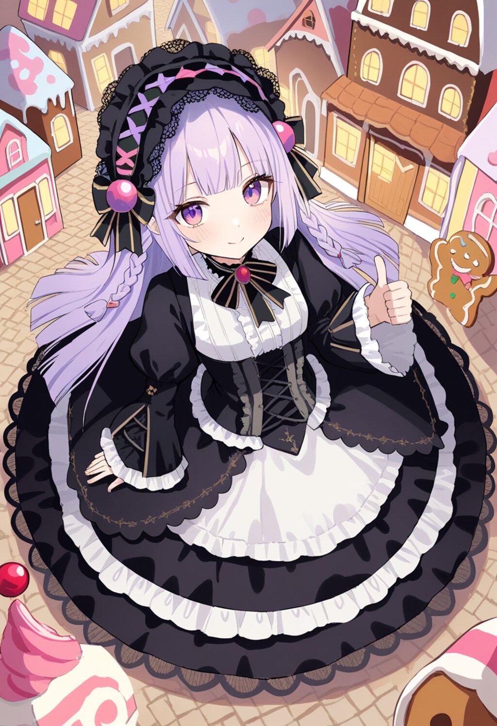 おかしーのいえー♪つまり、あまいー♪