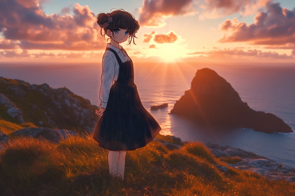 夕暮れのおだんごちゃん🍡✨144