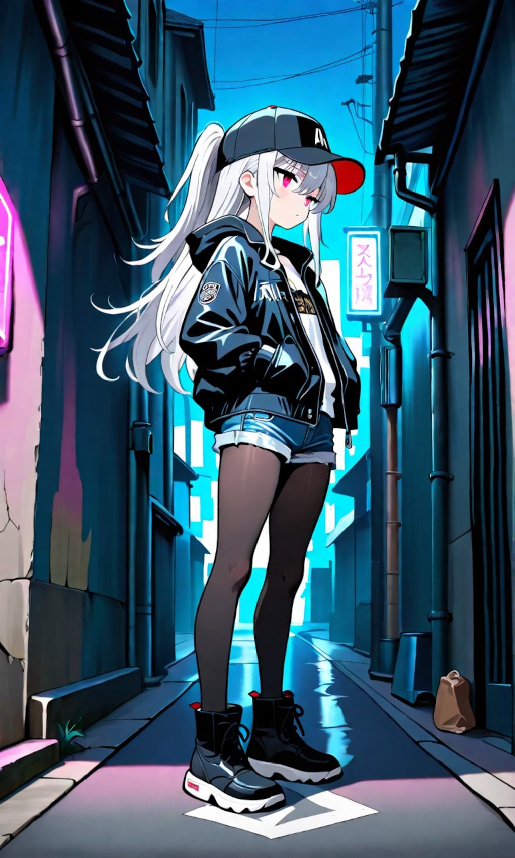 銀髪ガール＿2026/07/15