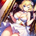 巨乳短髪エルフちゃんとお酒 5枚目