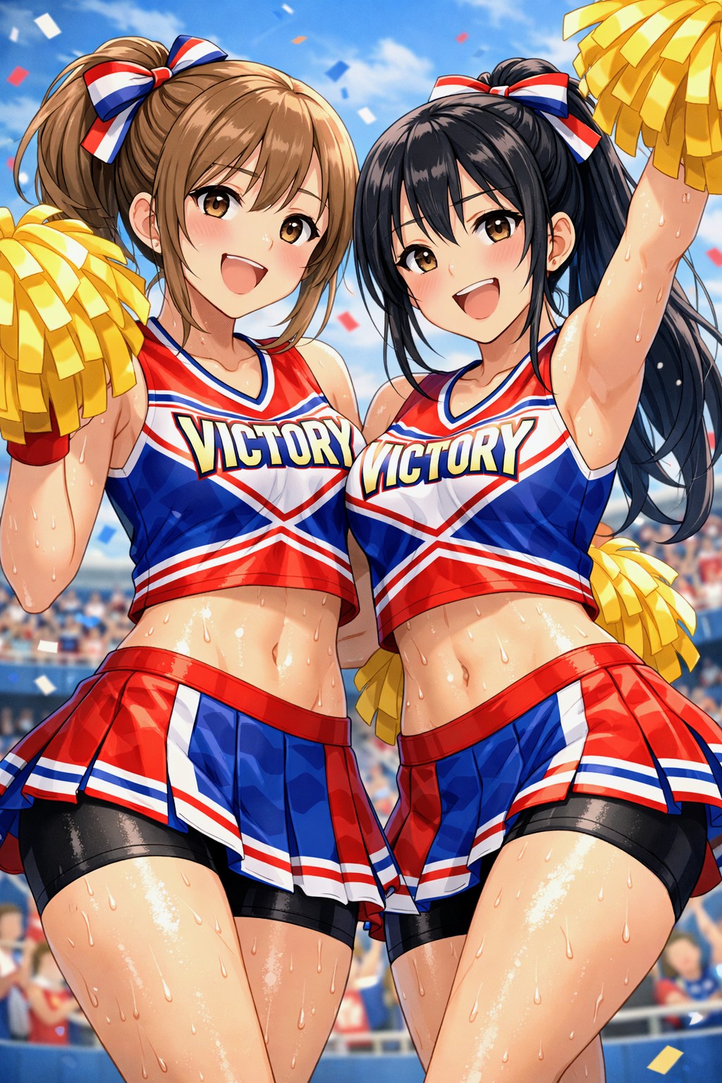 大好きチア❤️85 〜眩いふとももチア〜