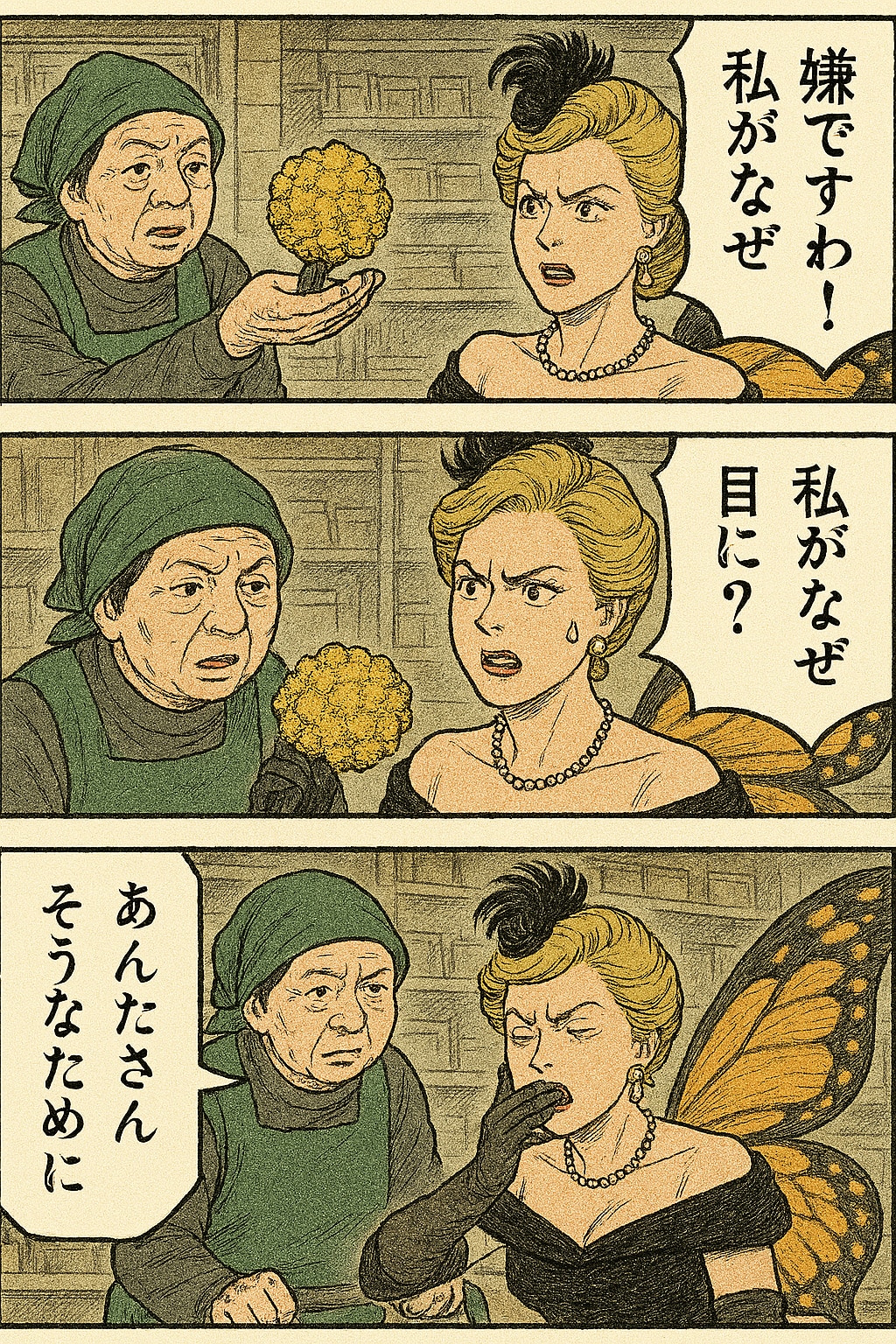 蝶々夫人の対処法