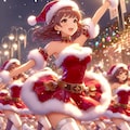 サンタガールマーチング1 3枚目