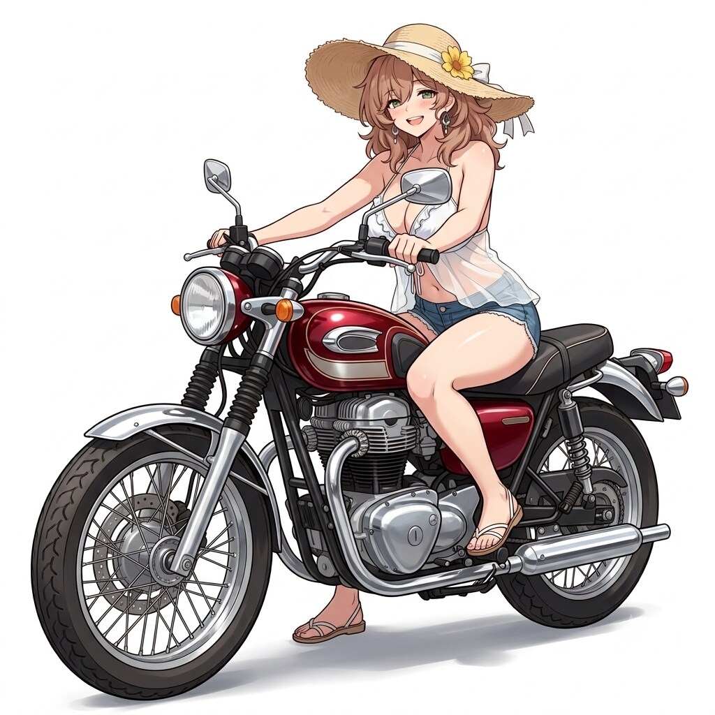 お借りしましたバイクガチャ①