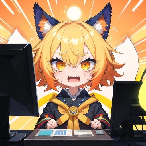 レジは叫ぶ、計算面倒だ！ | の人気AIイラスト・グラビア