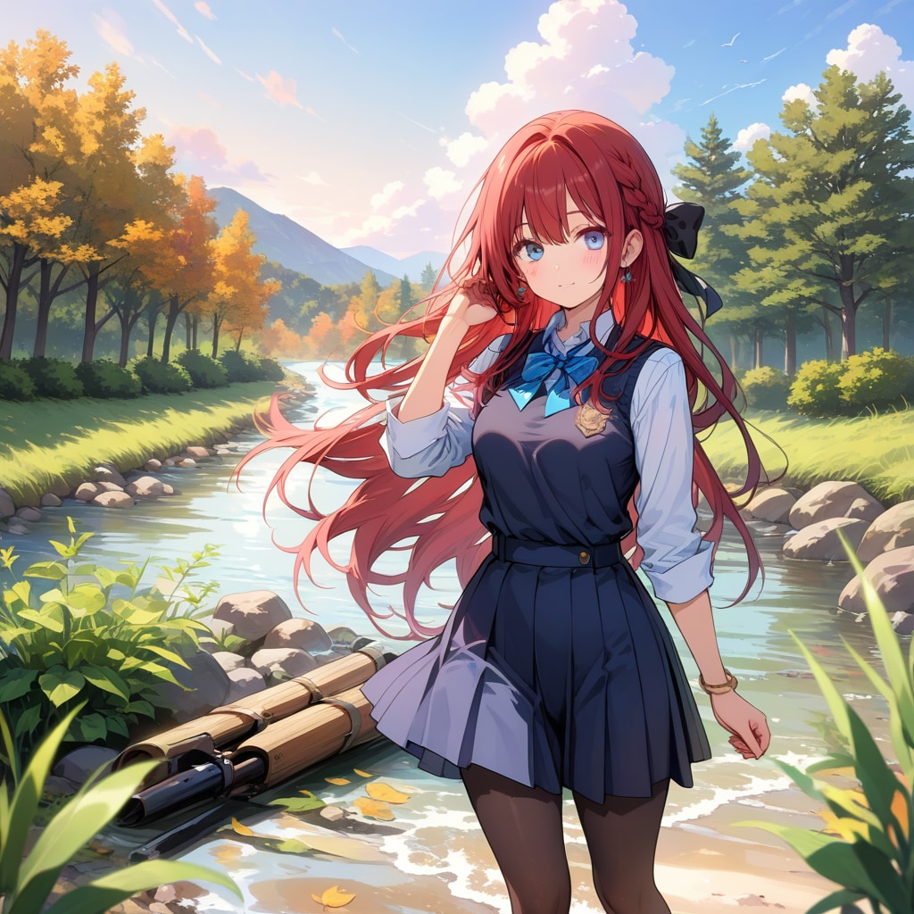 川遊び
