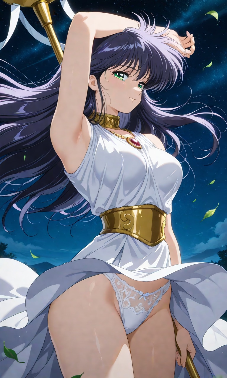 [鮎川まどか]　女神のパンチラ