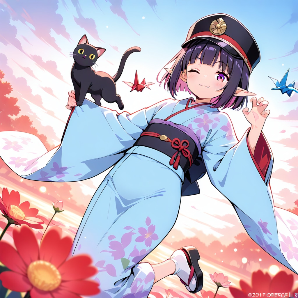 エルフの女の子