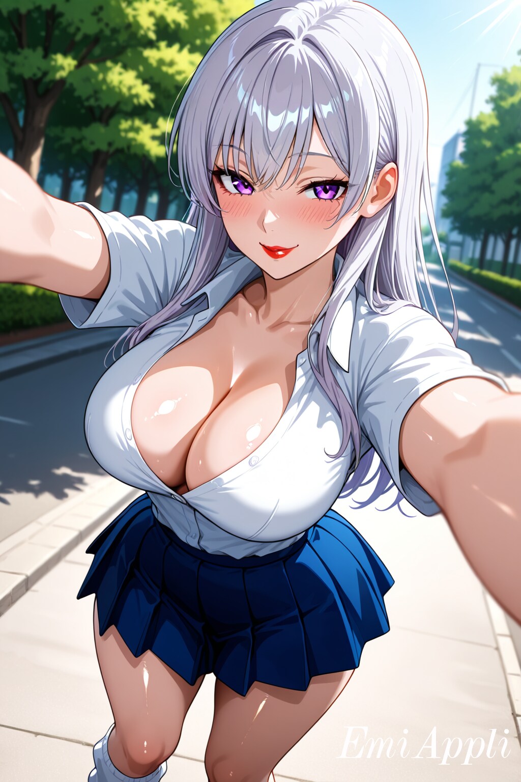 自撮りに目覚めたサキュバス
