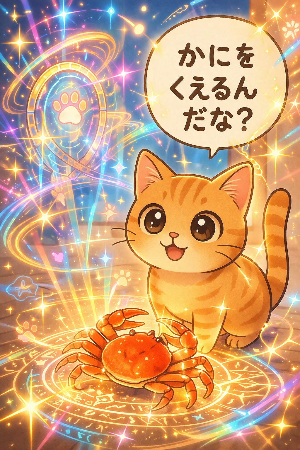 かにをSSR召喚するんだな