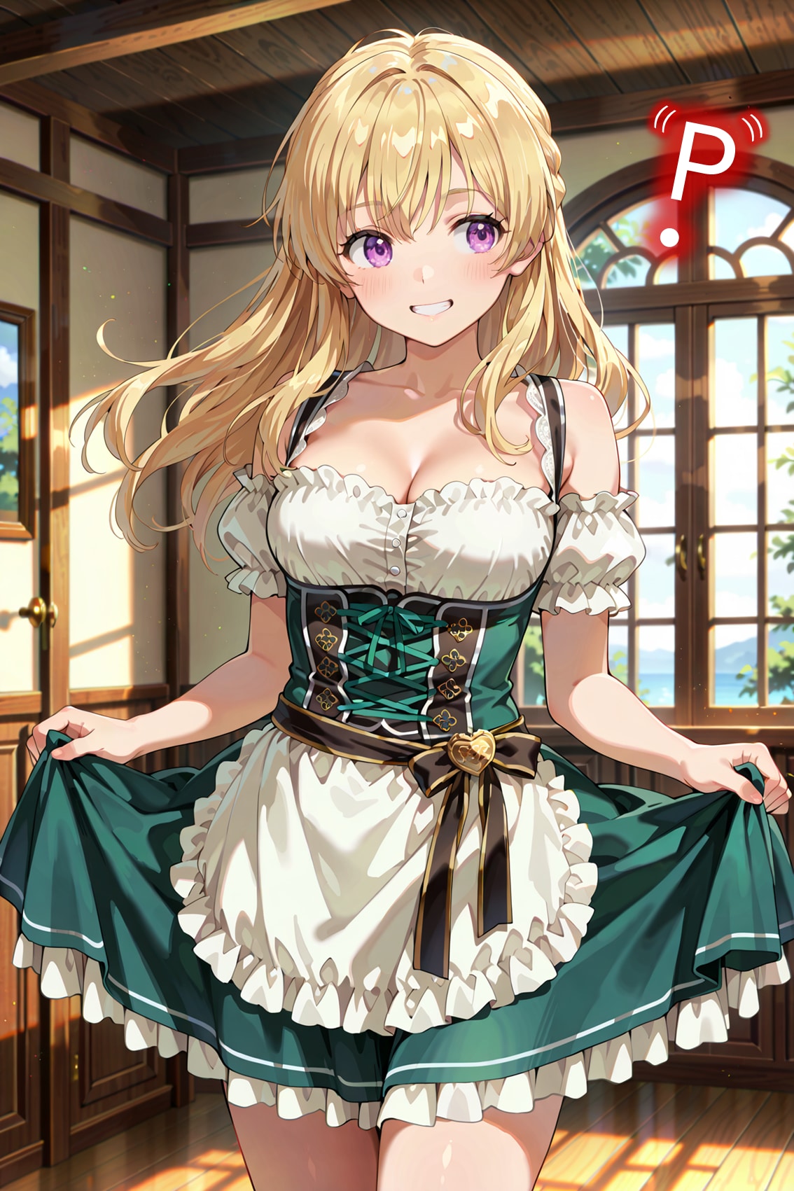 隣の点が気になるディアンドル娘 Z113 | の人気AIイラスト・グラビア