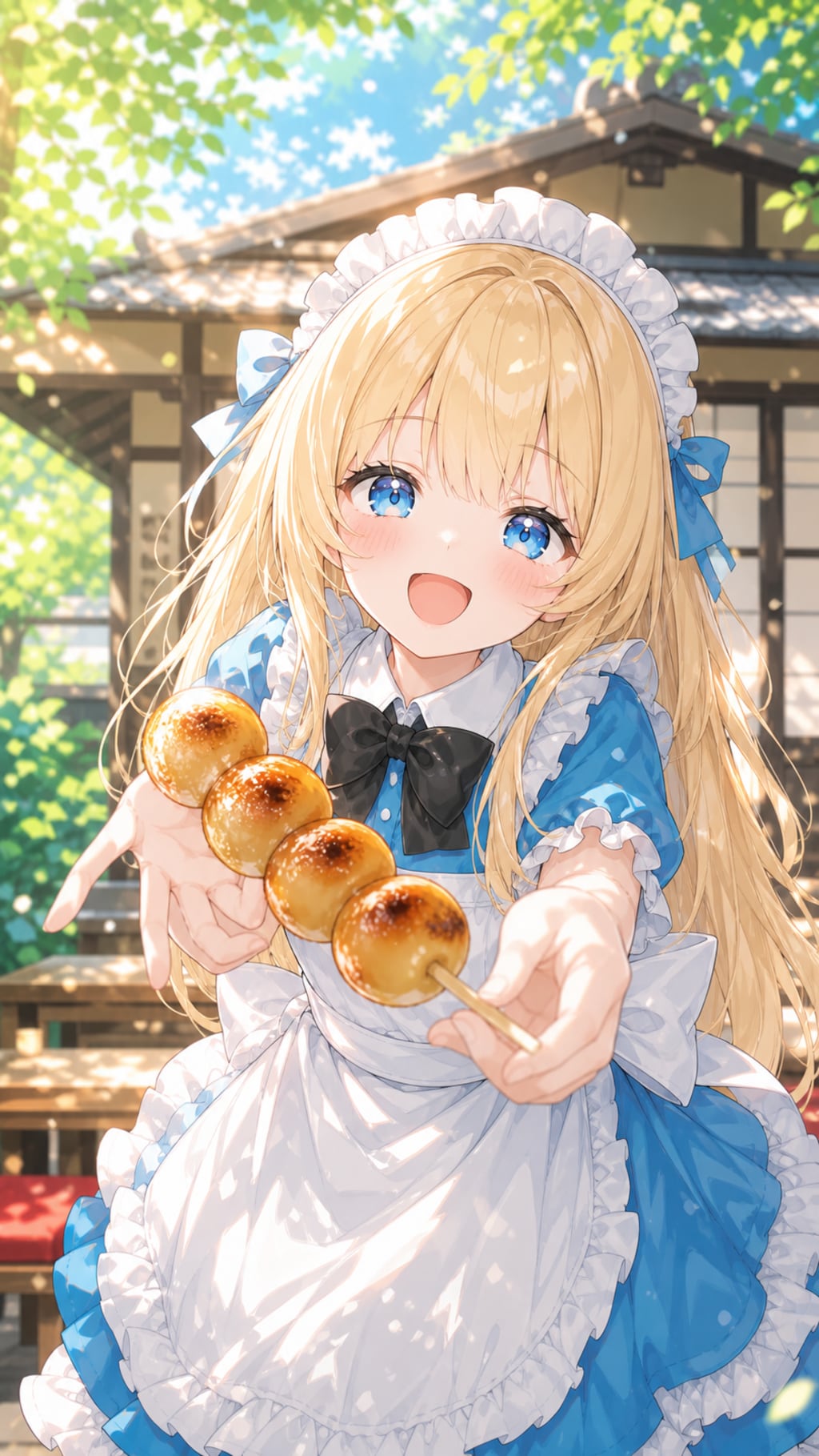 おだんご、どーぞ♪