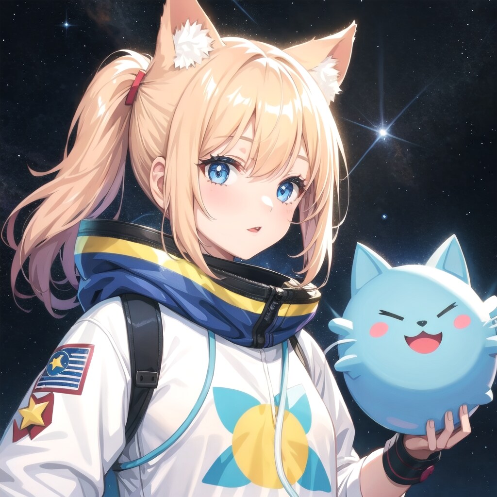 with space cat | の人気AIイラスト・グラビア