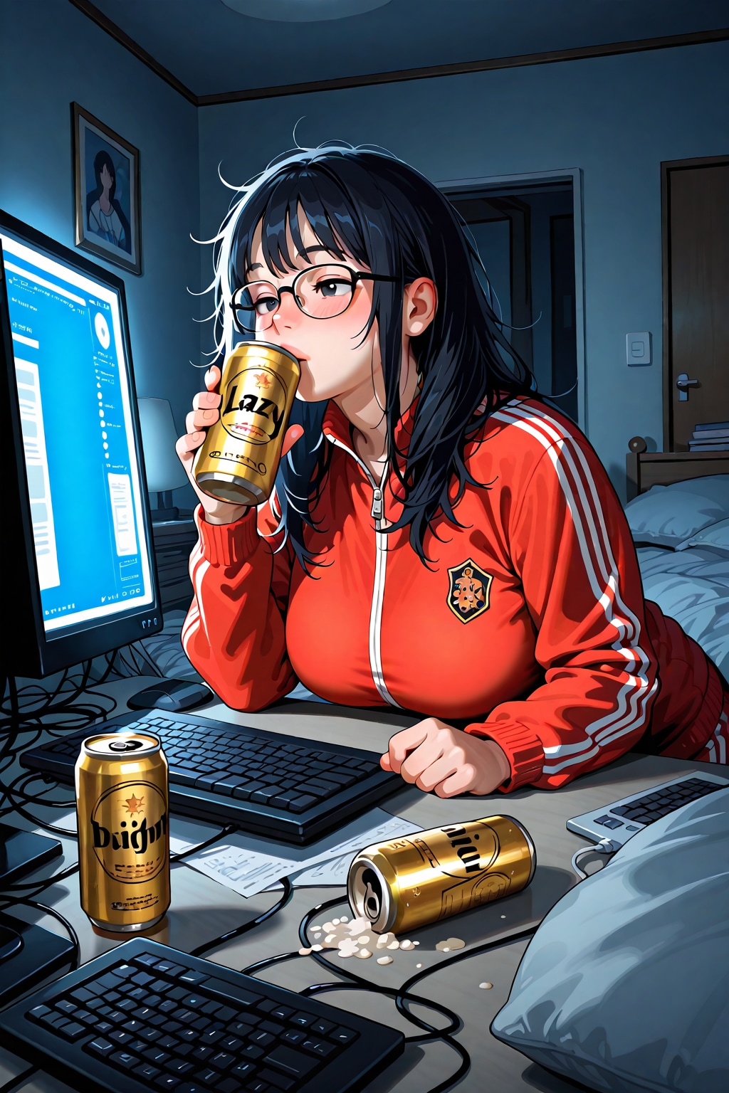 昨日投稿した魔法少女の現在の姿