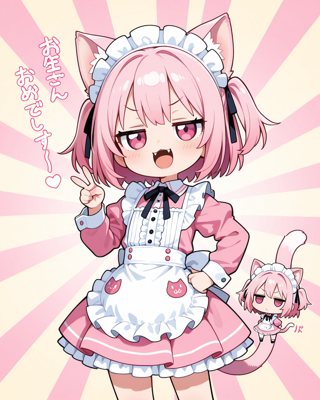 うちの主人公、ねこちゃん♡