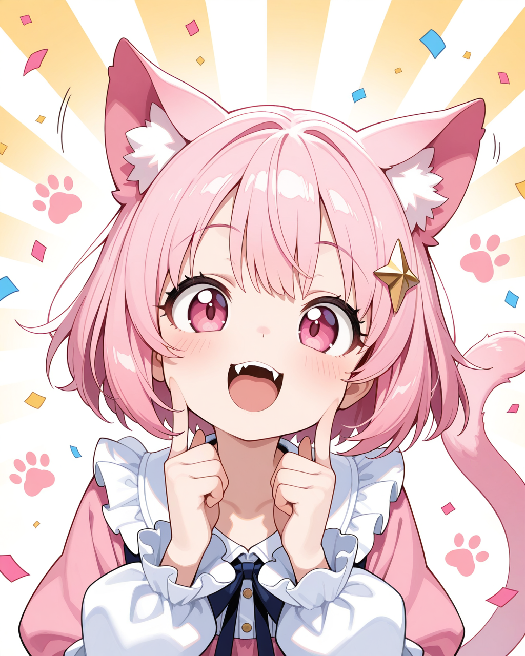 うちの主人公、ねこちゃん♡ | の人気AIイラスト・グラビア