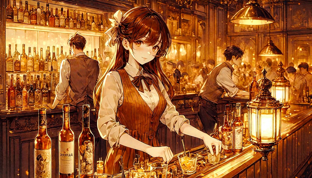 賑やかなホール