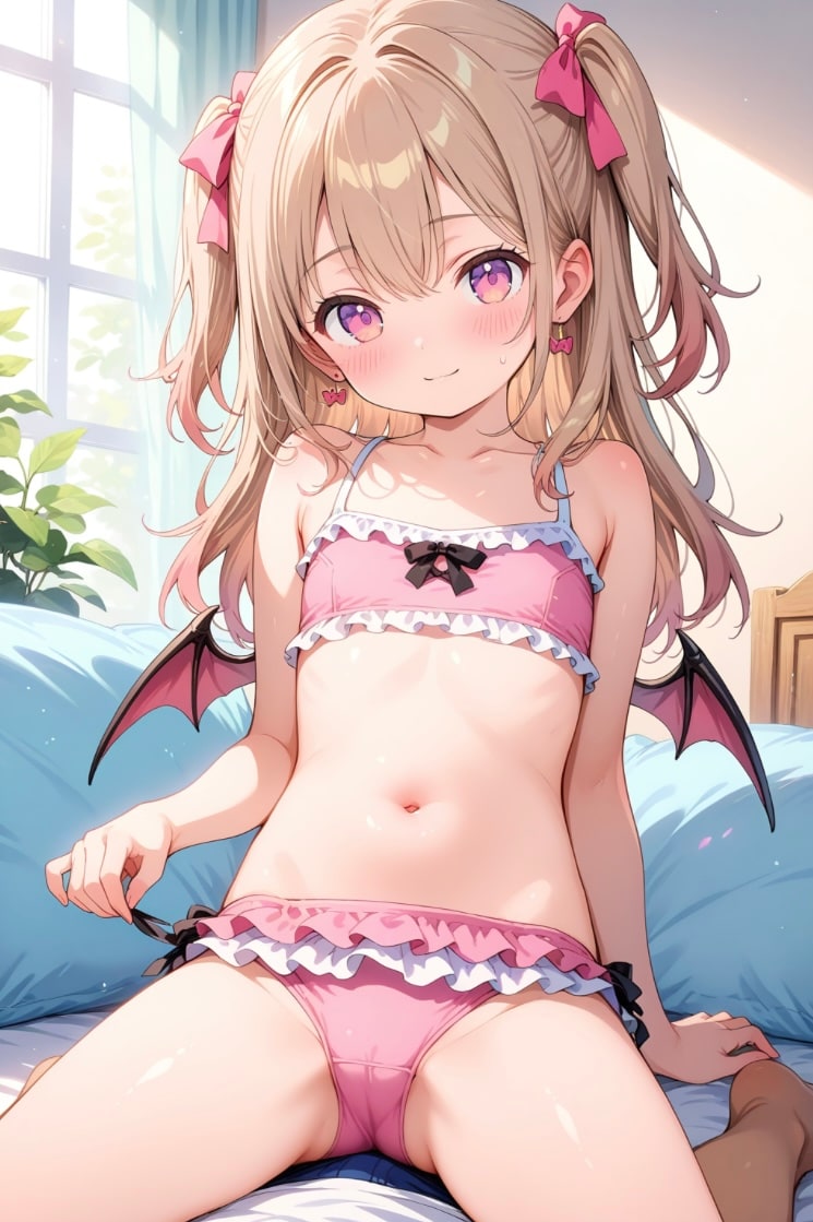 ピンクのリボン🎀