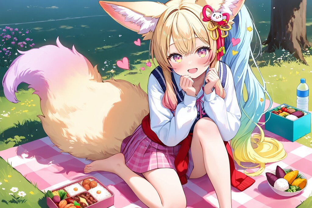 晴れたからピクニックへ