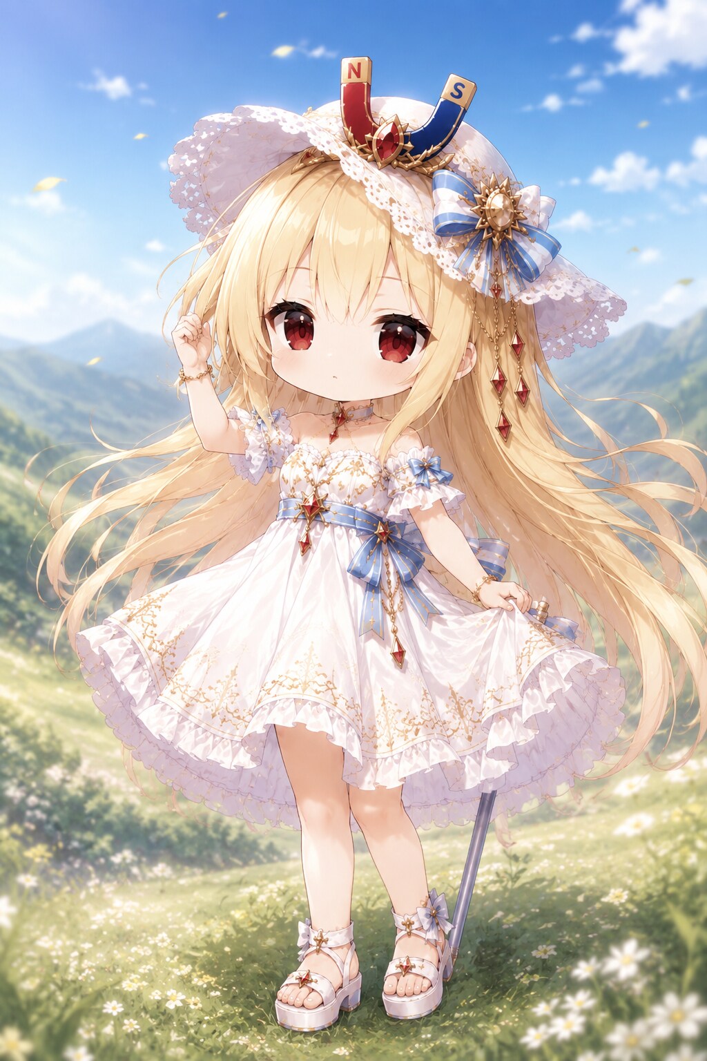 そよ風に吹かれて