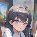 芸術家の少女 6枚目