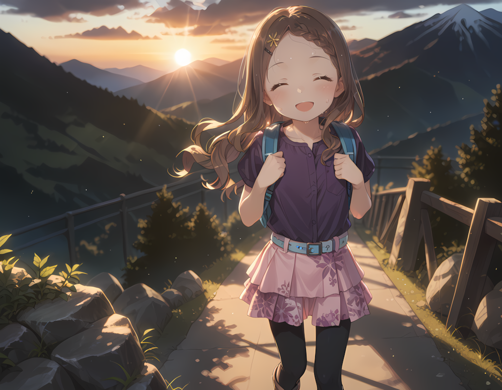 【ヤマノススメ】青羽ここな：頂きへの道程