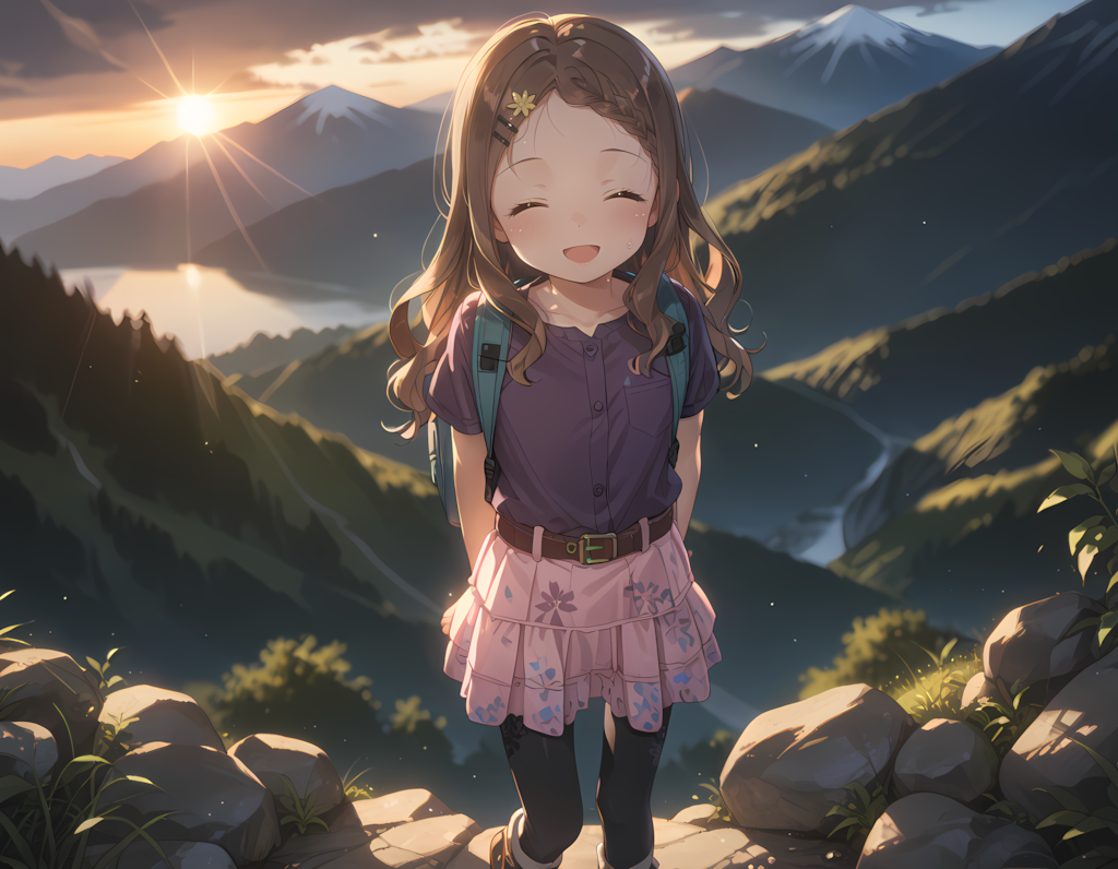 【ヤマノススメ】青羽ここな：頂きへの道程