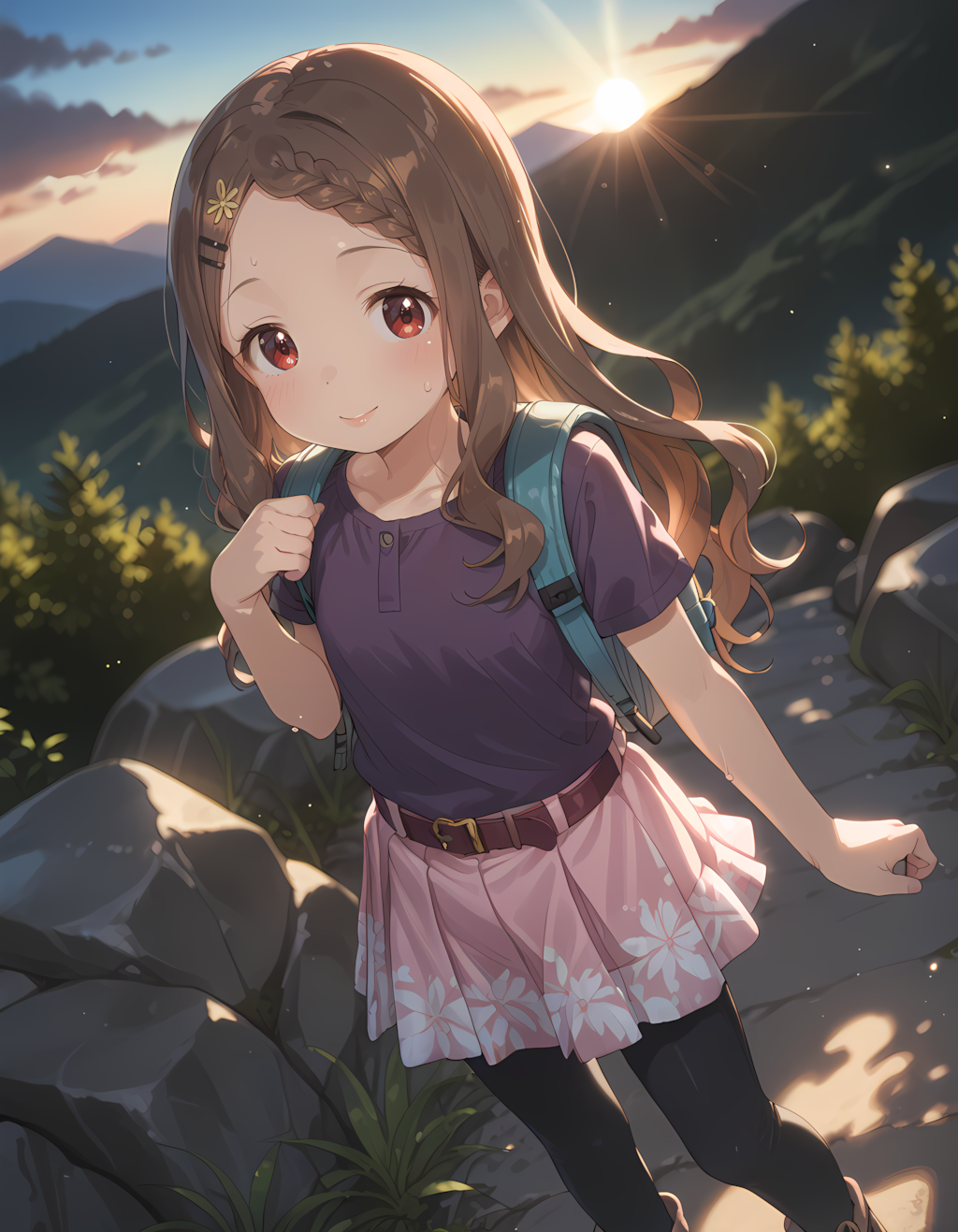 【ヤマノススメ】青羽ここな：頂きへの道程