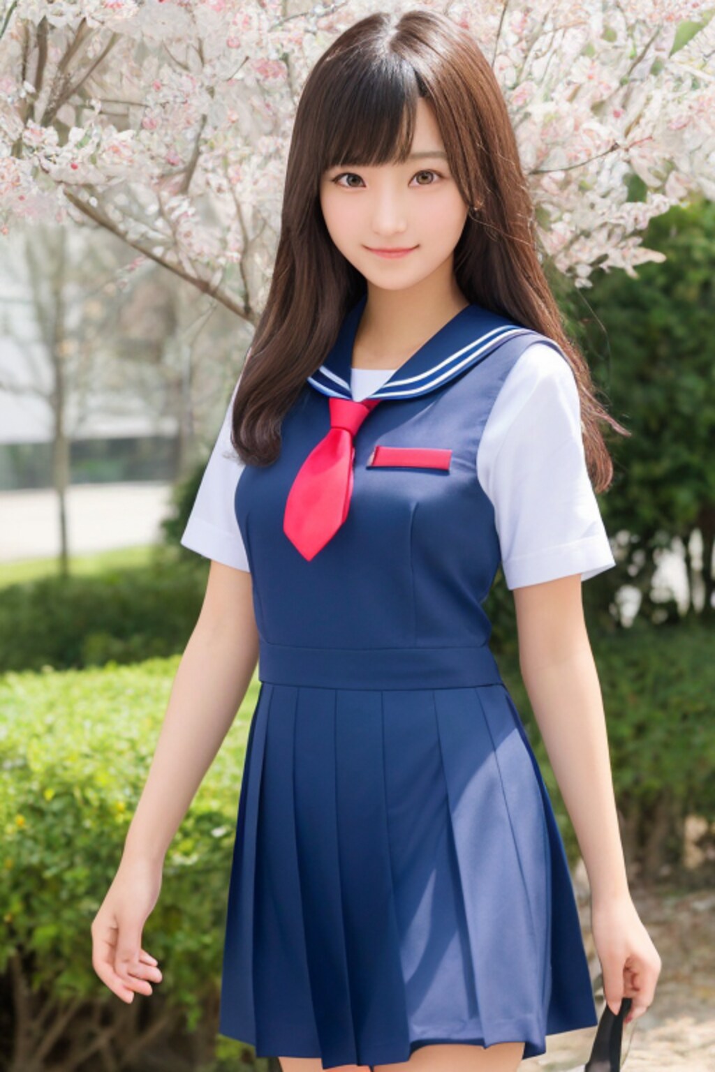 109　伝統的セーラー服に挑む