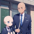 bald head is strong 2枚目
