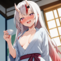 一緒に飲む？（百鬼あやめ） 6枚目