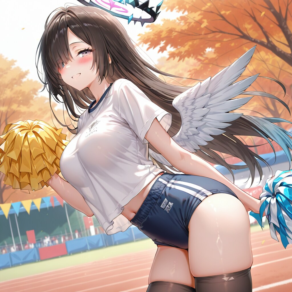 体育祭とニーソと