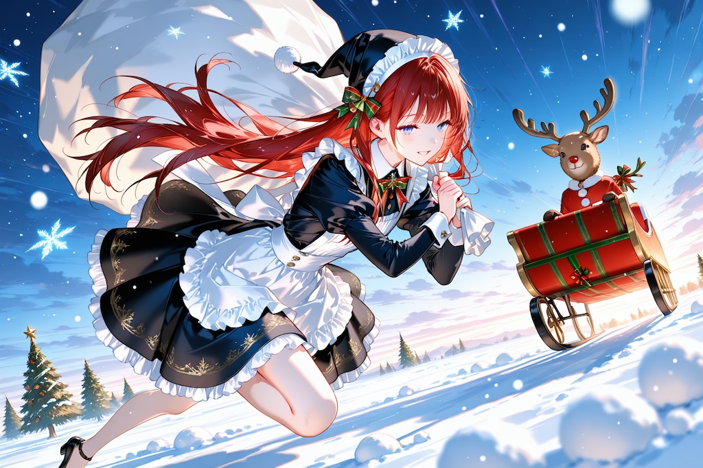 メイド×サンタクロース
