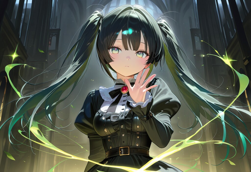 ゴスロリツインテちゃん