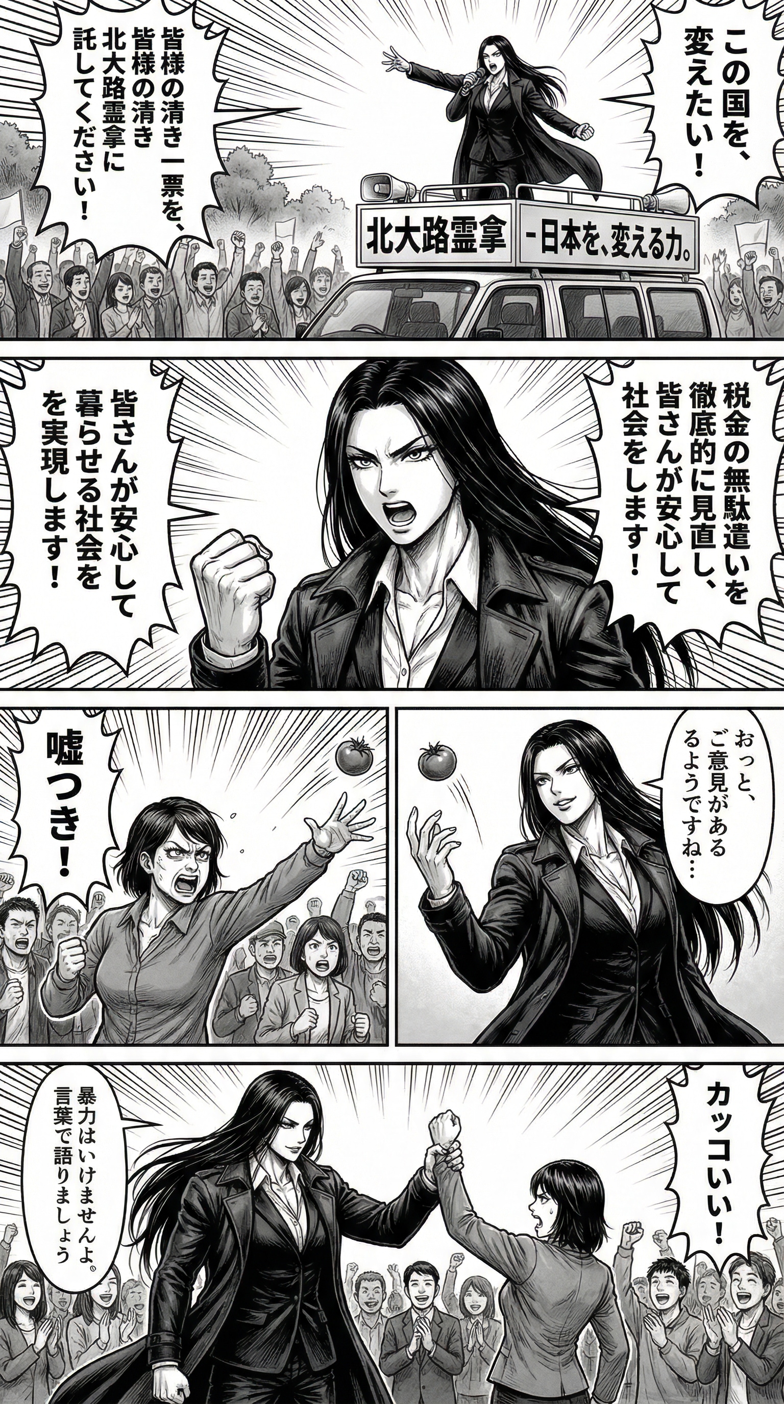 選挙活動。 | の人気AIイラスト・グラビア