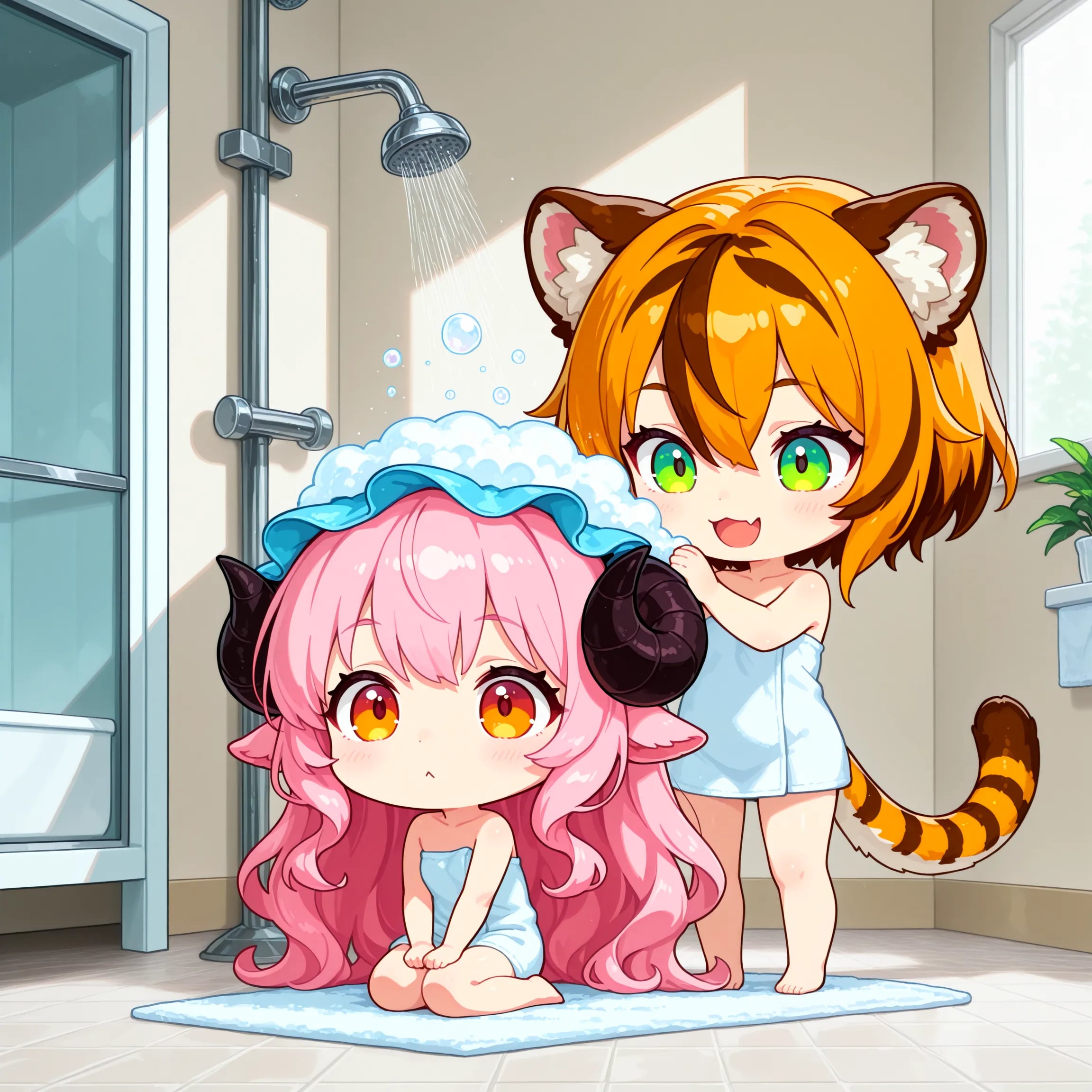 4月2日　シャンプーの日 | の人気AIイラスト・グラビア