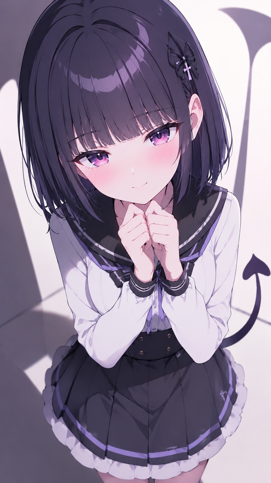 清楚で小悪魔な彼女