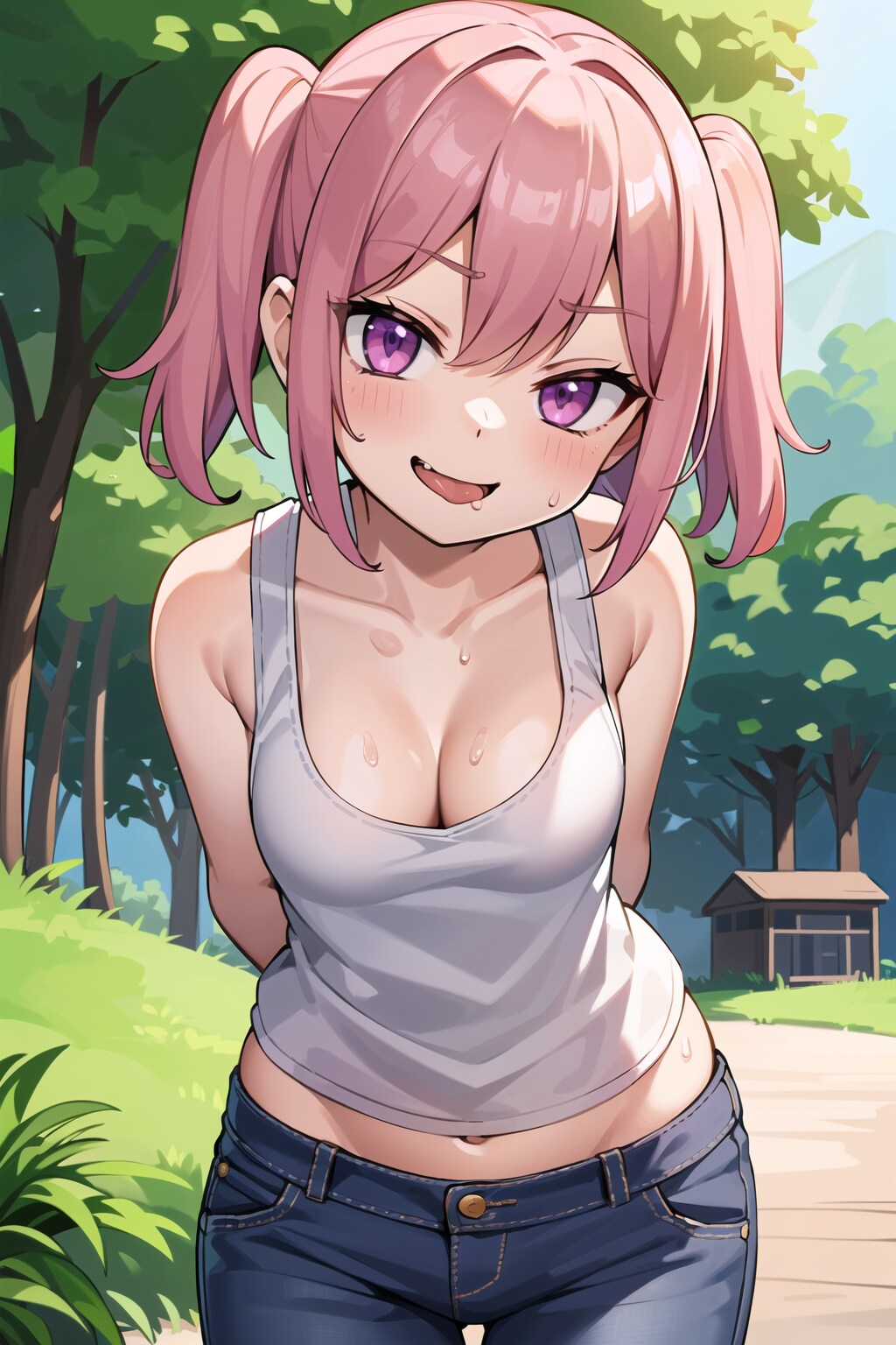 暑い夏の誘惑