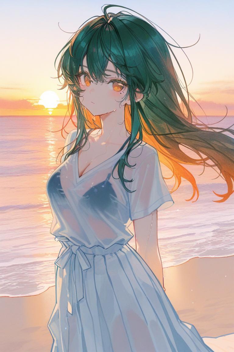 泣きぼくろ。
