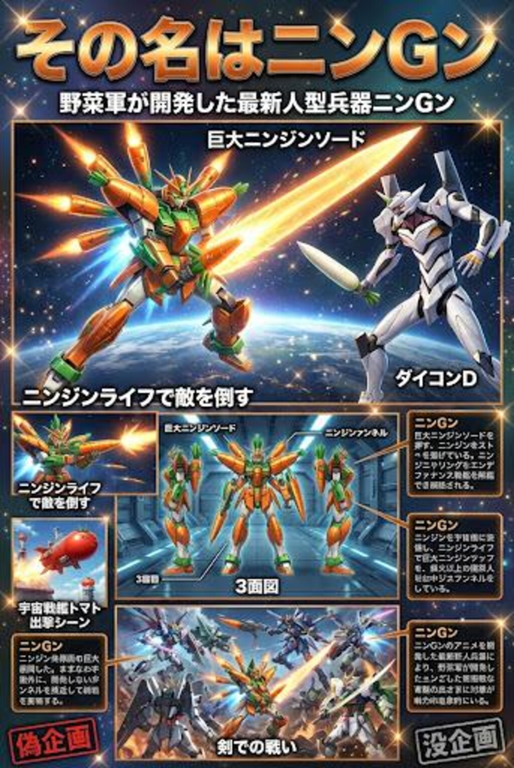 偽企画　没企画　その名はニンGン