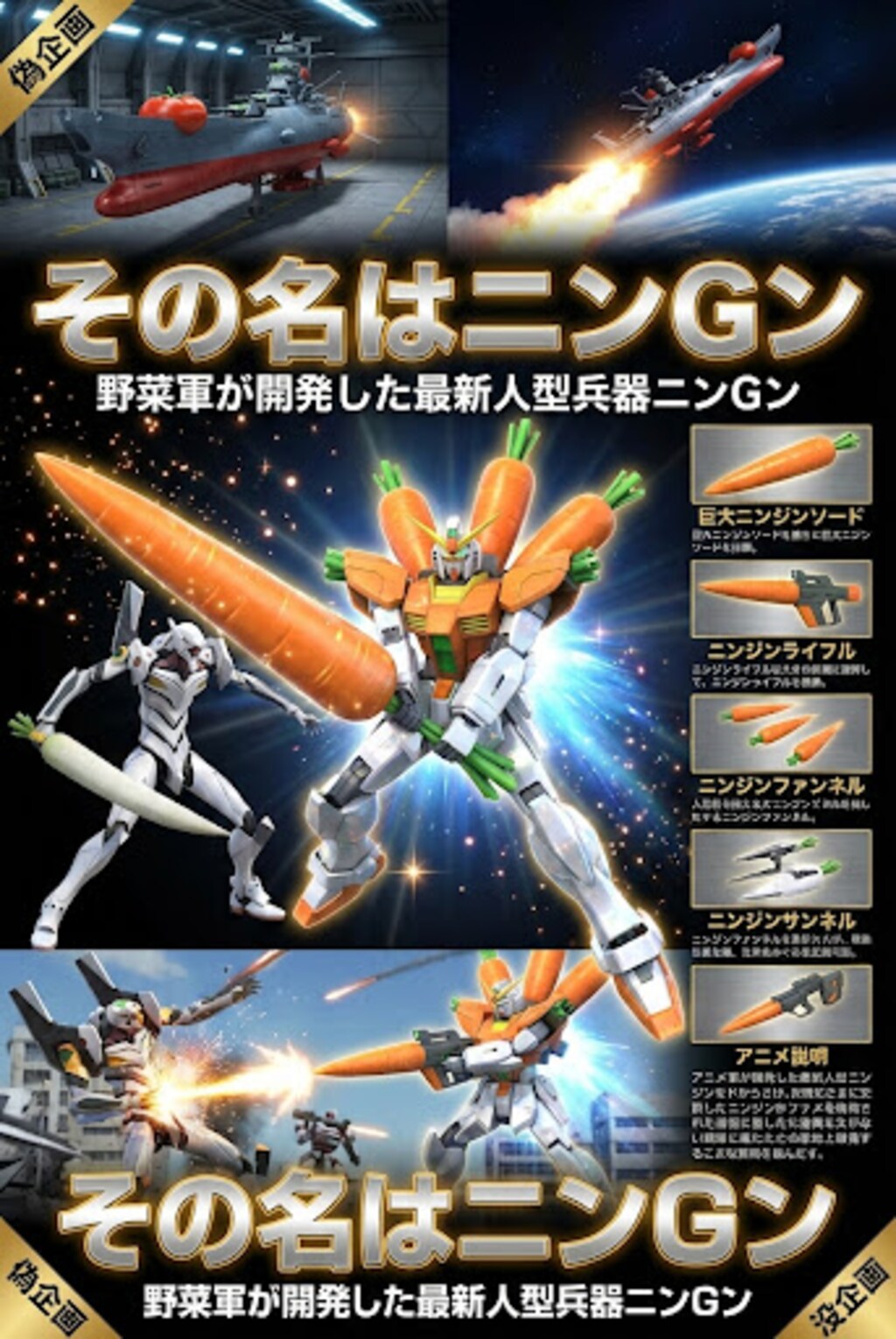 偽企画　没企画　その名はニンGン