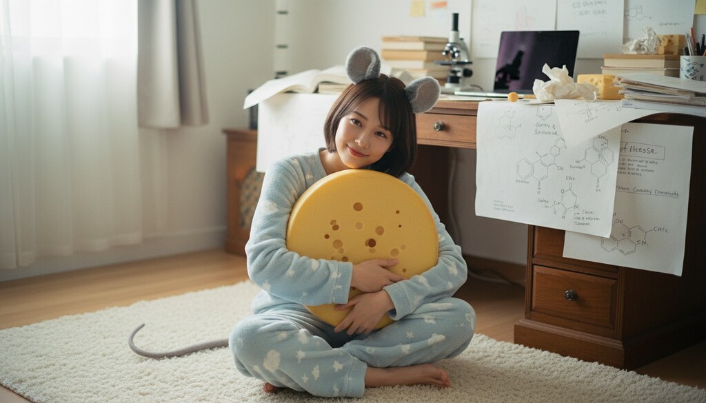 最高のチーズ構造学 #ねず耳にむチュウ