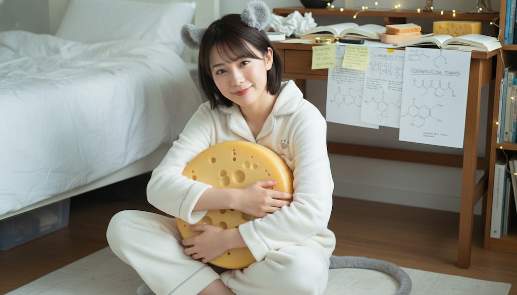 最高のチーズ構造学 #ねず耳にむチュウ