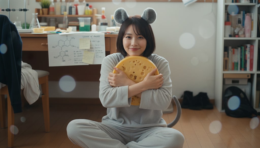 最高のチーズ構造学 #ねず耳にむチュウ